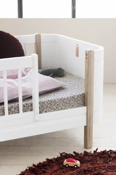 Wood Mini+ cot bed incl. junior kit