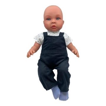 Doll Dungarees, Navy blue 