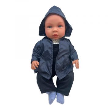 Doll Classic raincoat, Navy Blue