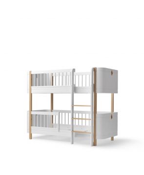 Wood mini+ low bunk bed